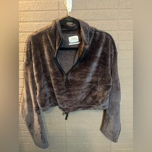 Urban Outfitters Chocolate Fleece Pullover